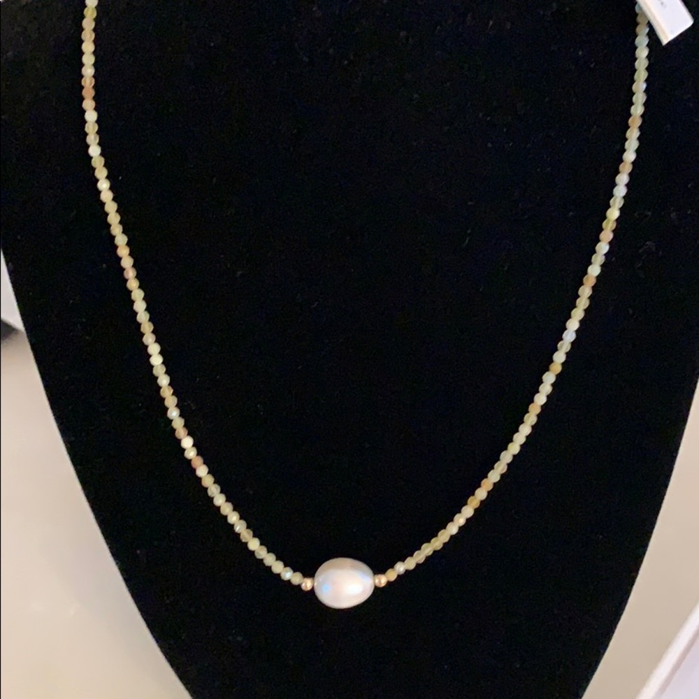 NWT-14kg- 16inch Beaded Fresh Water Pearl Necklace